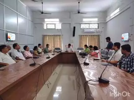 মৰিগাঁও: জাগীৰোড সম-জিলা আয়ুক্ত কাৰ্যালয়ৰ সভাকক্ষত এখনি বৈঠক অনুষ্ঠিত হয়, স্বাধীনতা দিৱসৰ লগত সংগতি ৰাখি অনুষ্ঠিত এই বৈঠক