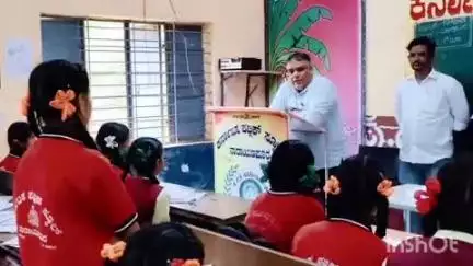 ಶಿಗ್ಗಾಂವ: ನಾರಾಯಣಪುರ ಕೆಪಿಎಸ್ ಶಾಲೆಗೆ ಶಾಸಕ ಯಾಸೀರ್ ಖಾನ್ ಪಠಾಣ್ ಭೇಟಿ, ಮಕ್ಕಳೊಂದಿಗೆ ಸಂವಾದ