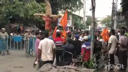বালি-জগাছা: নরসিংহ দত্ত কলেজ বাঁচাও অভিযান কর্মসূচি হাওড়া জেলা ABVP পক্ষ থেকে
