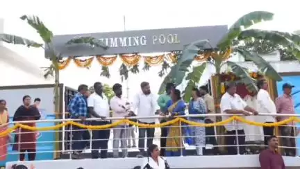 తిరుపతి వినాయక సాగర్ లో స్విమ్మింగ్ పూల్ అధునాతన సౌకర్యాలతో ప్రజలకు అందుబాటులోకి : ఎమ్మెల్యే, కలెక్టర్