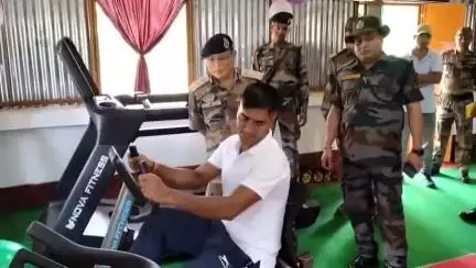 শান্তিরবাজার: টি এস আর নবম বাহিনী টি এস আর ক্যাম্পের হেডকোয়াটারে সাতদিনব্যাপী এক প্রশিক্ষন কর্মশালার শুভসূচনাকরাহয়।