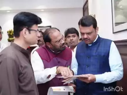 चंद्रपूर: चंद्रपूरचे आमदार किशोर भाऊ जोरगेवार यांनी घेतली मुख्यमंत्री यांची भेट