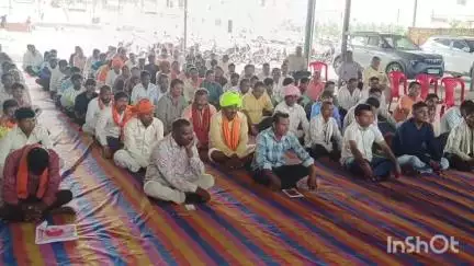 सरदारपुर: राजगढ़ में मां माही शबरी कावड़ यात्रा के आयोजन हेतु बैठक संपन्न, 116 गांवों से दस हजार से अधिक ग्रामीण होंगे शामिल