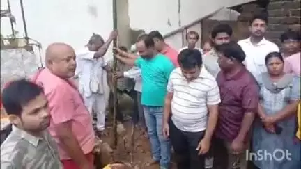 आदित्यपुर गम्हरिया: आदित्यपुर में अग्रदूत संघ जन्माष्टमी पूजा पंडाल का भूमि पूजन, 10 दिनों तक लगेगा मेला