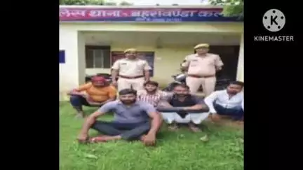 खण्डार: खंडार थाना बहरावण्डा कला एरिया डोमिनेशन अभियान में विभिन्न प्रकरणों में वांछित 5 अभियुक्तों को किया गिरफ्तार