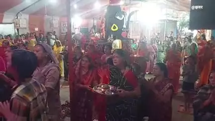 खंडवा नगर: महादेवगढ़ मंदिर में 5 दिनों में तीन लाख इक्कावन हजार से अधिक शिव पार्थेश्वर भगवान का पूजन