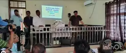 मेहगांव: निर्वाचन आयोग द्वारा प्रशिक्षित मास्टर ट्रेनरों ने मेहगांव में बीएलओ को दिया प्रशिक्षण