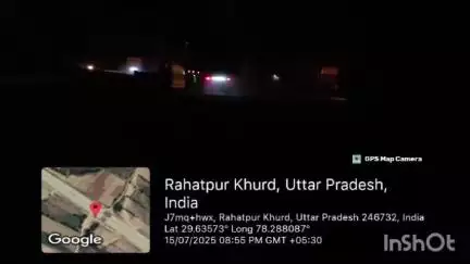 नजीबाबाद: सावन माह की कांवड़ यात्रा के दौरान रात में मंडावली क्षेत्र में मिट्टी का खनन हो रहा है