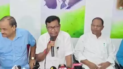 ଭୁବନେଶ୍ବର ମ୍ୟୁନିସିପାଲଟି କର୍ପୋରେସନ: ଓଡ଼ିଶା ବନ୍ଦ କରିବେ ବିରୋଧୀ ଦଳ; ଏନେଇ କଂଗ୍ରେସ ଭବନରେ ପିସିସି ସଭାପତି ଭକ୍ତ ଦାସଙ୍କ ସାମ୍ବାଦିକ ସମ୍ମିଳନୀ