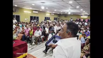 ময়নাগুড়ি: ময়নাগুড়ি মারওয়ারি জনকল্যাণ সমিতির ভবনে, বিজেপির নব নির্বাচিত রাজ্য সভাপতির সংবর্ধনা অনুষ্ঠান
