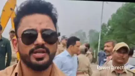 नैनीताल: भूमियाधार में लोगों ने दोबारा अतिक्रमण किया, प्रशासन, पुलिस और लोक निर्माण विभाग की टीम ने जेसीबी चलाई