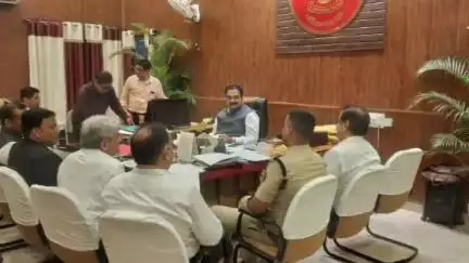 भीलवाड़ा: जिला एवं सेशन न्यायाधीश परिसर में जिला विधिक सेवा प्राधिकरण की बैठक सम्पन्न हुई