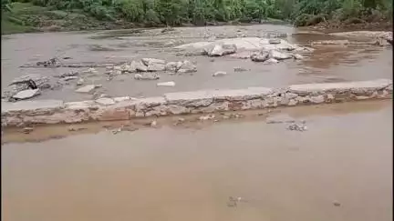 माण्डलगढ़: मेज नदी पर बनी पुलिया टूटा, रास्ता हुआ अवरूद्ध , ग्रामीणों को हुई भारी समस्या#Jan samasya