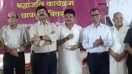 नवलगढ़: गोयनका गेस्ट हाउस में टॉपर्स सम्मान एवं छात्रवृत्ति वितरण समारोह, पूर्व मंत्री डॉ. राजकुमार शर्मा रहे मुख्य अतिथि