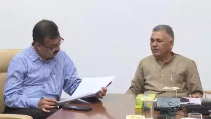 हुज़ूर: उच्च शिक्षा मंत्री इन्दर सिंह परमार ने भोपाल मंत्रालय में उच्च शिक्षा विभाग की समीक्षा बैठक की