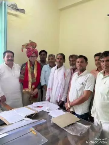 उच्चैन: भाजपा मंडल उच्चैन् के पदाधिकारी ने उपखंड अधिकारी का स्वागत किया