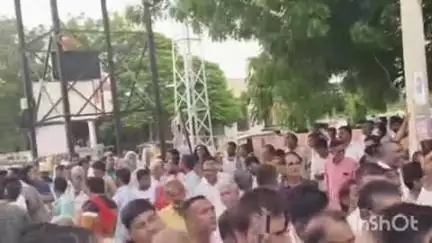 फलौदी: फलोदी में स्मार्ट मीटर के विरोध में सर्व समाज समिति के नेतृत्व में निकाली गई विरोध रैली