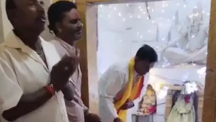 कुशलगढ़: पूर्व विधायक ने मनाया अपना जन्मोत्सव, शिवालय में किया जलाभिषेक और विशेष पूजा-अर्चना