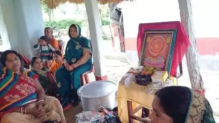महागामा: महादेव बथान शिव मंदिर में शिव गुरु चर्चा और दीक्षा कार्यक्रम का आयोजन