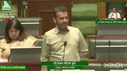 जळगाव जामोद: जलयुक्त शिवारमुळे तालुक्यातील विहिरी अखंड चालत आहेत; आमदार डॉक्टर संजय कुटे यांचे विधानसभेत वक्तव्य