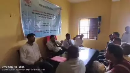 अमरपुर: धोरैया-असरगंज सड़क निर्माण को लेकर फतेहपुर पंचायत भवन में जन सुनवाई हुई, ग्रामीणों ने रखी अपनी बात