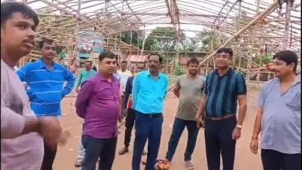 আউশগ্রাম ১: একুশে জুলাইয়ের প্রস্তুতি সভা অনুষ্ঠিত হবে আউশগ্রাম হাটতলা ময়দানে, তার প্রস্তুতিপর্ব খতিয়ে দেখলেন বিধায়ক