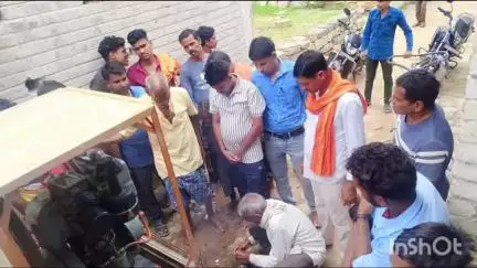 बिल्हा: मंगला में बिल्हा विधायक धरमलाल कौशिक की अनुशंसा पर ₹10 लाख की लागत से सीसी रोड का निर्माण कार्य हुआ शुरू