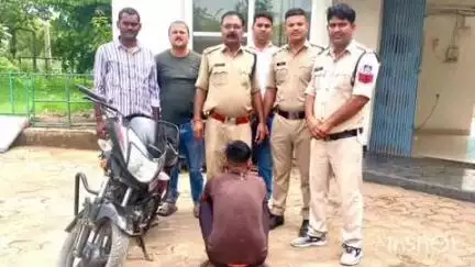 गोहद: मालनपुर थाना क्षेत्र में यादव होटल के पास से चोरी हुई बाइक 24 घंटे में बरामद, आरोपी गिरफ्तार
