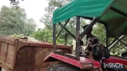 करतला: रामपुर क्षेत्र में बिना नंबर के ट्रैक्टरों से किया जा रहा रेत का अवैध परिवहन