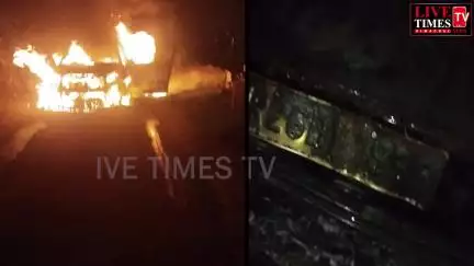 झंडूता: तुंगडी में कार में लगी भीषण आग, 7.5 लाख का हुआ नुकसान, चालक सुरक्षित