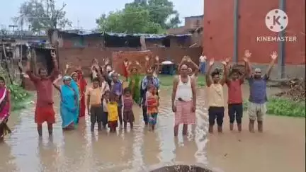 भगवानपुर: प्रखंड क्षेत्र में लगातार बारिश से कई मोहल्लों में जलजमाव, लोगों की परेशानी बढ़ी