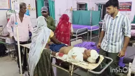 डूंगरपुर: घर जा रहे बाइक सवार युवक को चौपहिया वाहन ने मारी टक्कर, युवक गंभीर घायल
