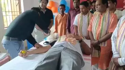 କାମାକ୍ଷାନଗର: ଶୀତଳବସା ଗାଁରେ ବୁଧବାର ୧୨ଟାରେ ରକ୍ତଦାନ ଶିବିର ଅନୁଷ୍ଠିତ ଉପସ୍ଥିତ ରହିଲେ ବିଧାୟକ