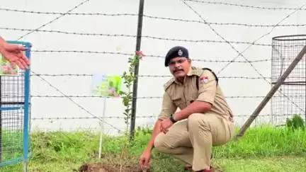 चम्पावत: जनपद पुलिस ने हरेला पर पुलिस लाइन परिसर और सभी थाना परिसर में लगाए फलदार और औषधीय पौधे