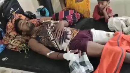 मानपुर: पतौर के जंगल में भैंस चराने गए चरवाहे पर मादा भालू का हमला, घायल CHC मानपुर में भर्ती