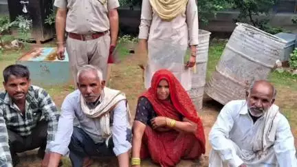 वैर: वैर थाना पुलिस की कार्रवाई में मारपीट के मामले में चार लोगों को किया गया गिरफ्तार