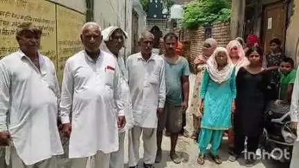 सोनीपत: स्वामित्व योजना में भेदभाव के आरोप, वार्ड-13 के लाल डोरे के निवासियों का प्रदर्शन