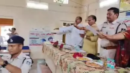 निवाड़ी: शासकीय महाविद्यालय निवाड़ी में नशा मुक्ति अभियान कार्यक्रम का आयोजन हुआ