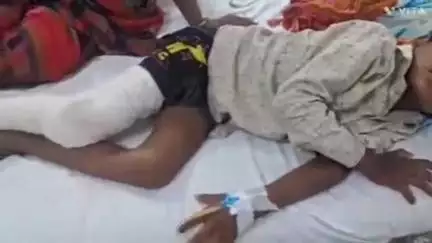 बागीदौरा: बागीदौरा गांव में घर के बाहर बच्चों के साथ खेलते समय 6 वर्षीय बच्चे को अज्ञात वाहन ने मारी टक्कर, गंभीर चोट आई