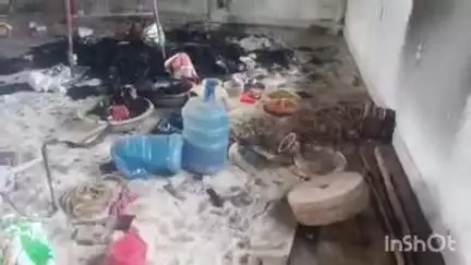अजीतमल: कोतवाली क्षेत्र के ग्राम सराय अमिलिया के गेस्ट हाउस में शार्ट सर्किट से लगी आग, 85000 नकदी सहित 5 लाख का हुआ नुकसान