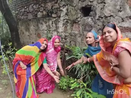 खण्डार: हरियाली राजस्थान के तहत खारी बावड़ी परिसर में महिला मंडल ने किया पौधा रोपण