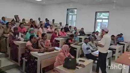शाजापुर: BKSN कॉलेज में बीएलओ और सुपरवाइजर का दो दिवसीय प्रशिक्षण कार्यक्रम शुरू, 309 लोग होंगे प्रशिक्षित