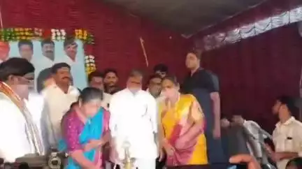 సంగారెడ్డి: సంగారెడ్డిలో ఇందిరా మహిళ శక్తి సంబరాలు హాజరైన మంత్రులు వివేక్ వెంకటస్వామి, దామోదర్ రాజనర్సింహ