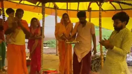 लटेरी: लटेरी के जमदग्नि ऋषि आश्रम में धार्मिक अनुष्ठान, बड़ी संख्या में भक्त हो रहे हैं शामिल