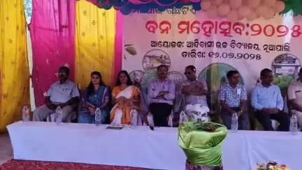 କଣ୍ଟାମାଳ: ନୂଆପାଲି ଆଦିବାସୀ ଉଚ୍ଚ ବିଦ୍ୟାଳୟରେ ବନ ମହୋତ୍ସବ ଅନୁଷ୍ଠିତ, ଯୋଗଦେଲେ ବିଧାୟକ ଓ ଜିଲ୍ଲାପାଳ