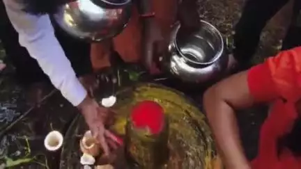 హుజూరాబాద్: కాట్రపల్లి గ్రామంలో వర్షాలు కురువాలని గ్రామ దేవతలైన భూలక్ష్మి మాలక్ష్మి తో పాటు శివలింగానికి జలాభిషేకం చేసిన గ్రామస్తులు