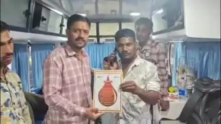 छिंदवाड़ा नगर: छिंदवाड़ा रेलवे स्टेशन पर रक्तदान शिविर का आयोजन, 20 यूनिट से अधिक रक्त दान किया गया