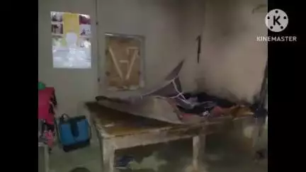 খোয়াই: তবলাবাড়ি এলাকায় একটি বাড়িতে আচমকা আগুন লাগে ঘরের মধ্যে
