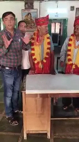 गढ़ अस्पताल में भामाशाहों का किया सम्मान