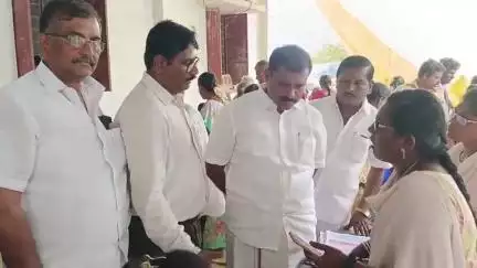 எட்டயபுரம்: கடலையூர் கிராமத்தில் உங்களுடன் ஸ்டாலின் திட்டம் துவக்கம் எம்எல்ஏ ஆய்வு செய்தார்